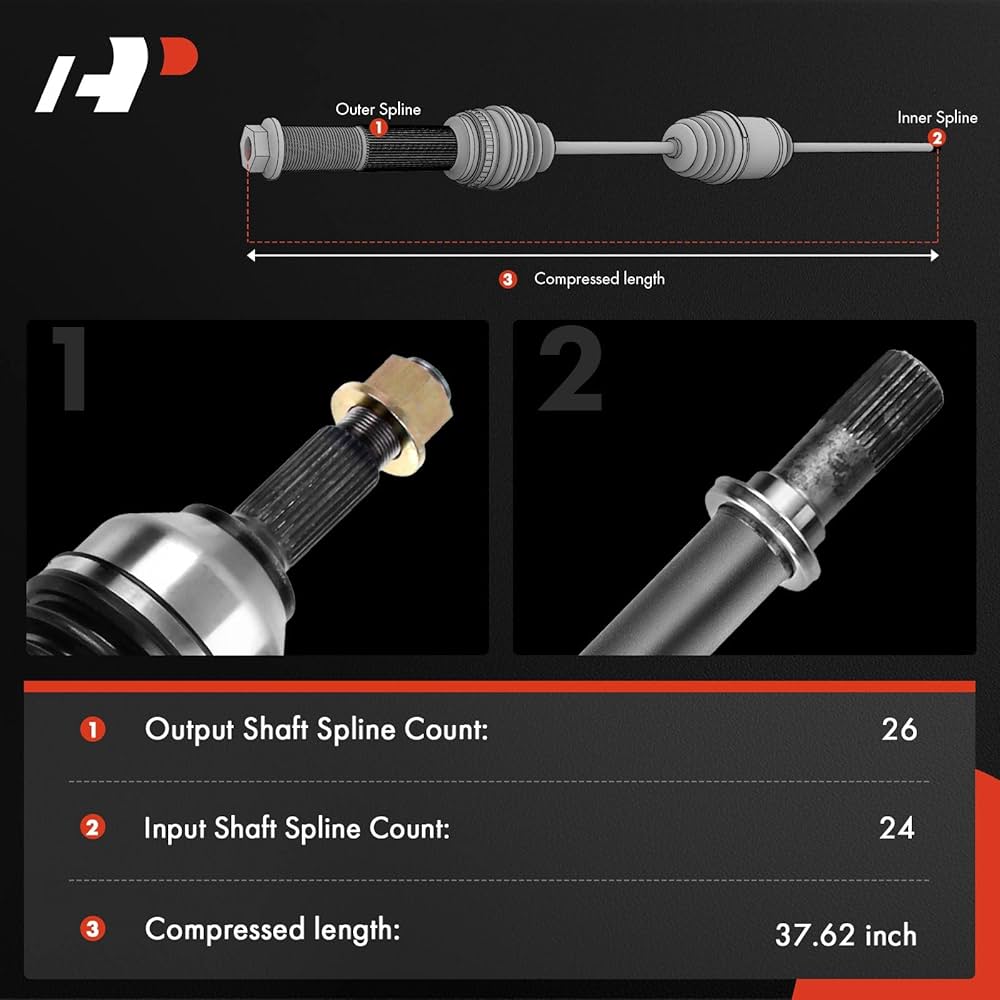 Amazon.com: A-Premium CV Axle Shaft Assembly Compatible with